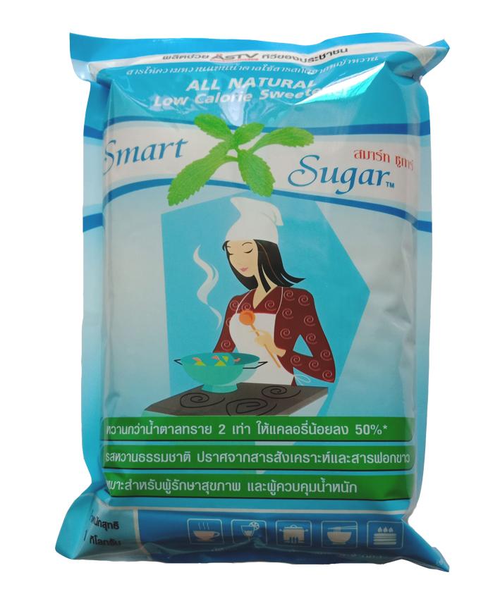 น้ำตาลหญ้าหวาน 1 กก. รุ่น Smart Sugar
