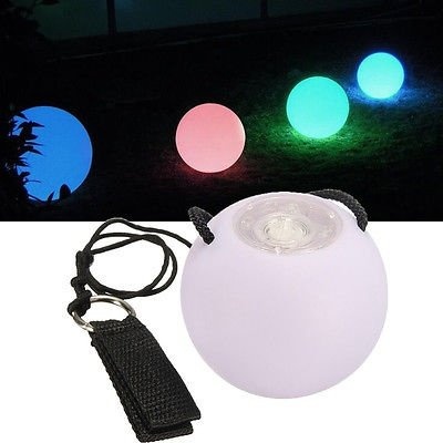 Juggling Toys Games Led Multi Color Glow Soft Poi Thrown Ball