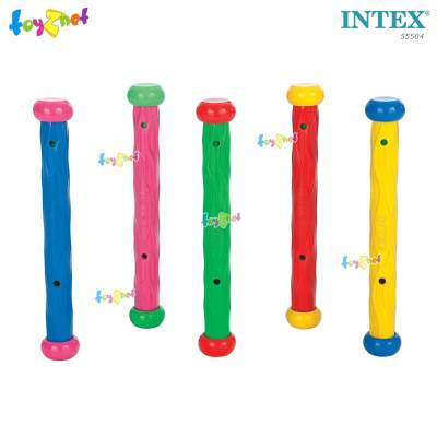 ดูภาพ Intex ส่งฟรี เกมส์เก็บแท่งสีใต้น้ำ (แท่งสีฝึกดำน้ำ) รุ่น 55504 เพิ่มเติม Intex ส่งฟรี เกมส์เก็บแท่งสีใต้น้ำ (แท่งสีฝึกดำน้ำ) รุ่น 55504