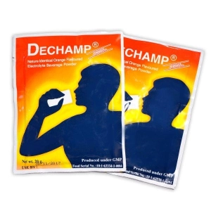 ภาพหน้าปกสินค้าDeChamp Electrolyte Powder 50 x 20g Sachets - Orange Flavor ที่เกี่ยวข้อง