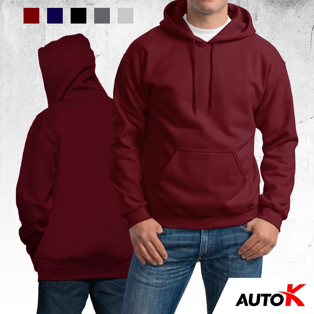 AUTO K เสื้อกันหนาวมีฮู้ดสีพื้น Freesize/ เสื้อสเวตเตอร์ เสื้อแจ็คเก็ต เสื้อกันหนาว เสื้อแขนยาว Hoodies