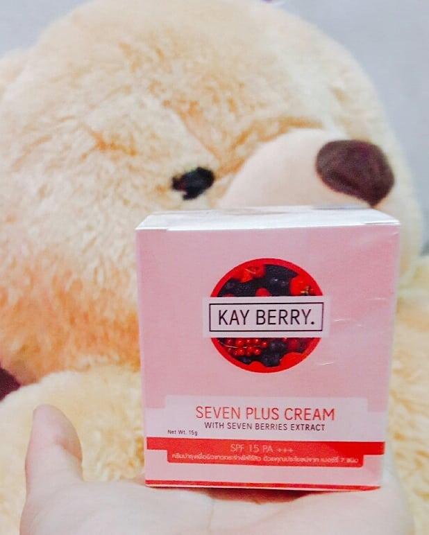 ครีม Kayberry Seven Plus Cream SPF15 PA+++ (2 กล่อง)