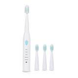  กาญจนบุรี Electric Toothbrushes Sonic Vibration  แปรงฟันไฟฟ้า แปรงสีฟันไฟฟ้าแบบชาร์จได้ พร้อมหัวเปลี่ยน Ultrasonic Toothbrush