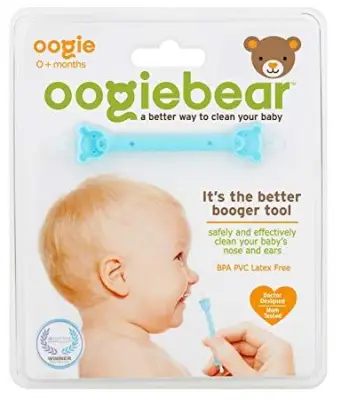Oogiebear : OGBBLU1* ที่ทำความสะอาดหูและจมูกเด็ก Ear & Nose Cleaner