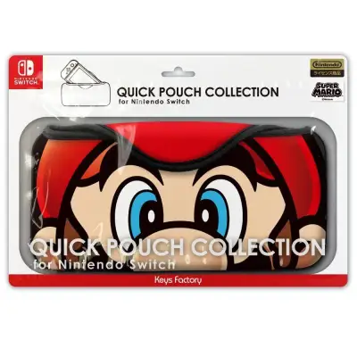nintendo switch quick pouch collection mario ( กระเป๋าผ้า )