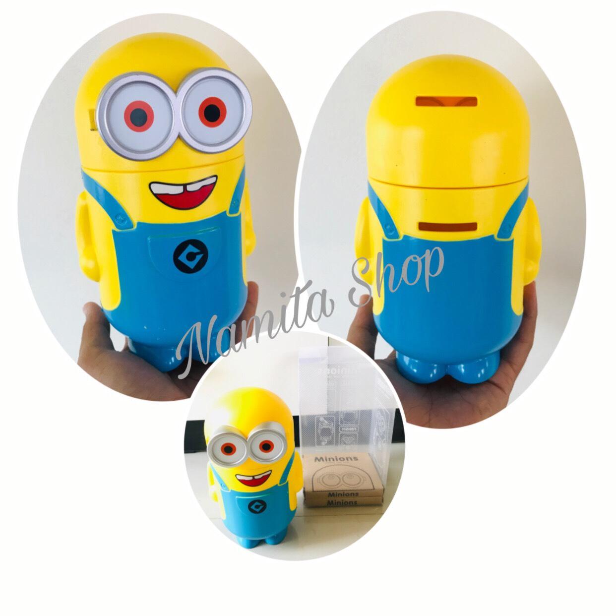 Namita Cartoon Piggy Bank กระปุกออมสิน ออมเงิน ใส่เหรียญ ลายน่ารัก น่าสะสม สูง 19 ซม.