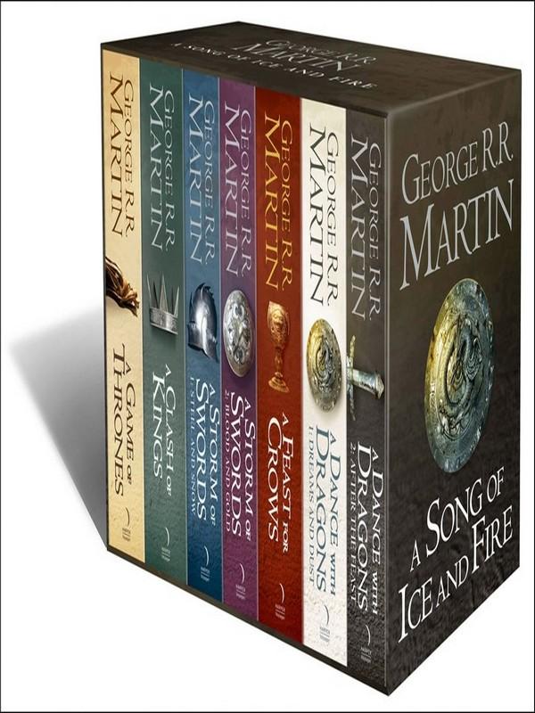 GAME OF THRONES, A: THE STORY CONTINUES: THE COMPLETE BOX SET OF ALL 7 BOOKS