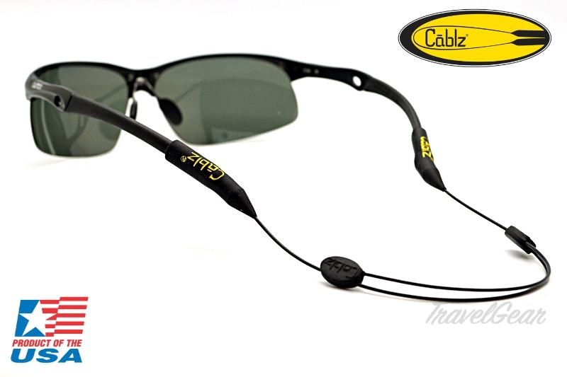 สายคล้องแว่นตาสายเคเบิล Cablz รุ่น Cablz Zipz สีดำ