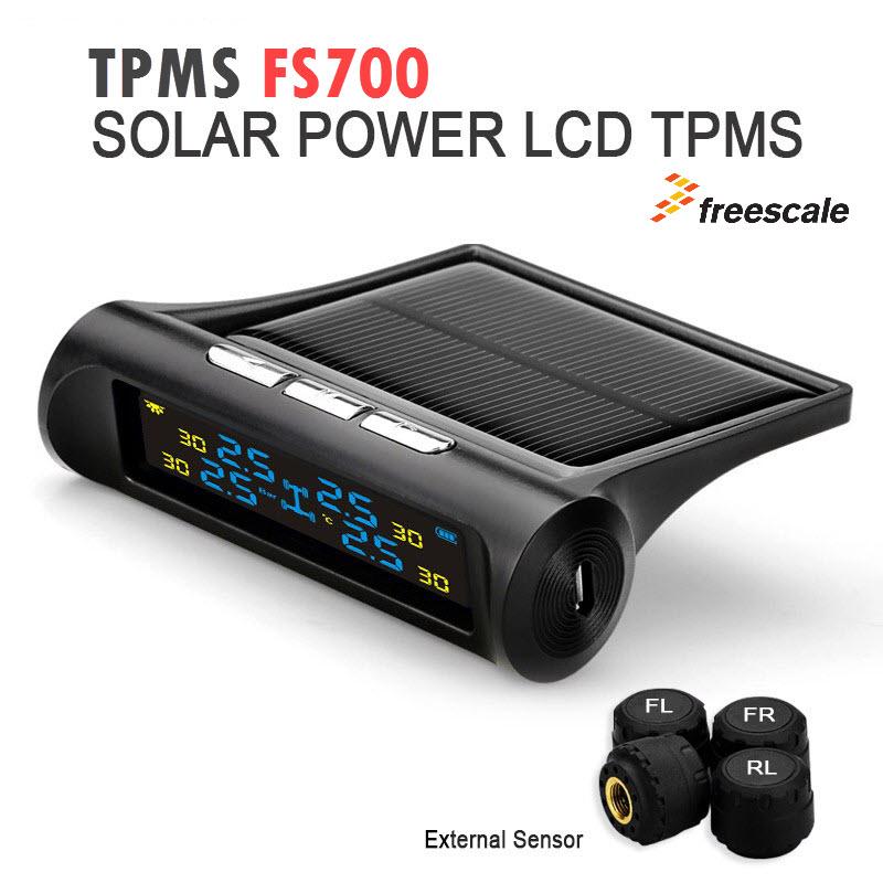 TPMS FS700 วัดลมยาง เช็ค เตือน ลมยาง จอสี โซล่าเซลล์ TPMS FS700 วัดลมยาง เช็ค เตือน ลมยาง จอสี โซล่าเซลล์