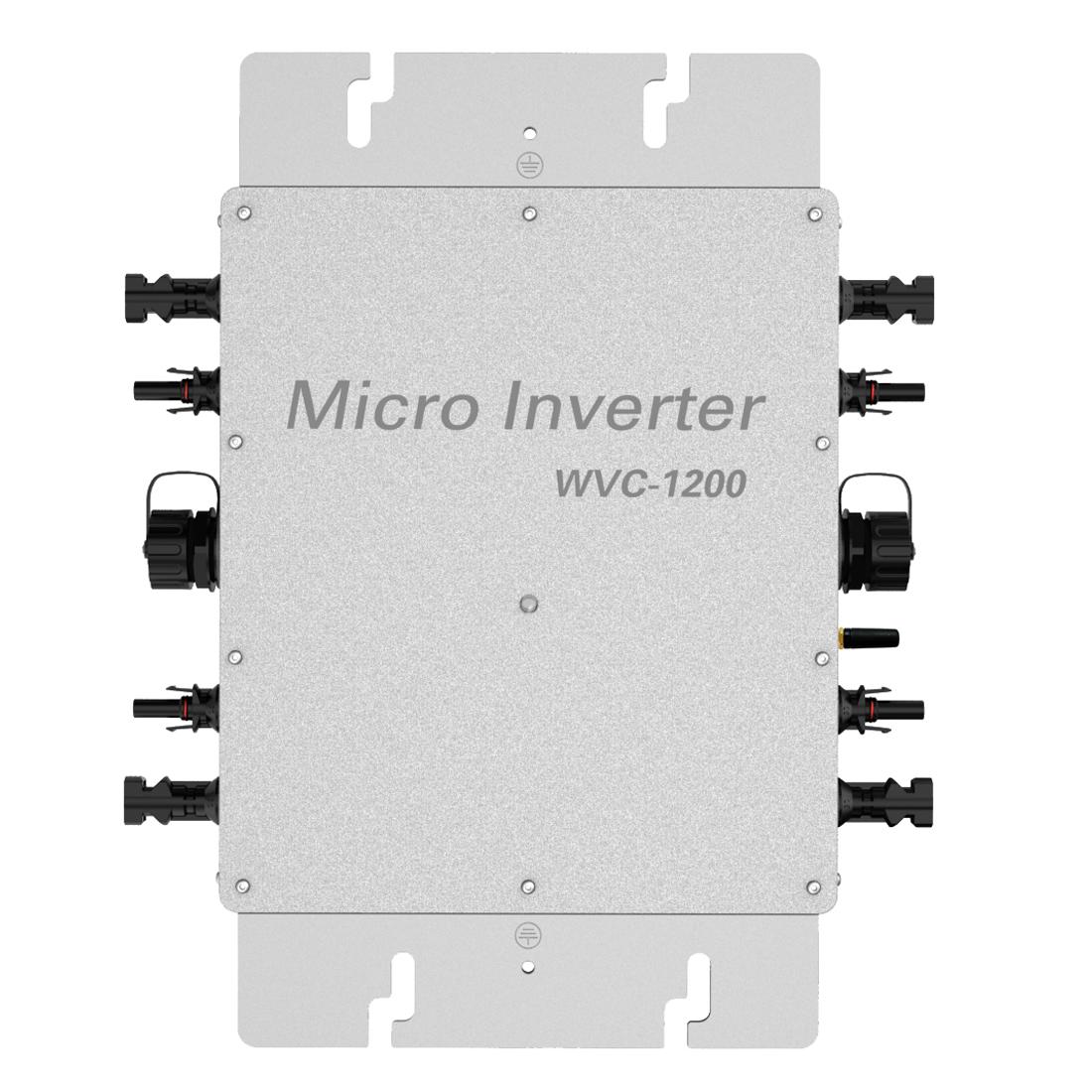 Y & H MPPT 1200 วัตต์กันน้ำ Grid Tie อินเวอร์เตอร์พลังงานแสงอาทิตย์ DC22-50V TO AC230V PURE Sine WAVE INVERTER 433 เมกะเฮิร์ตซ์การสื่อสารแบบไร้สาย WVC1200W-220V - INTL