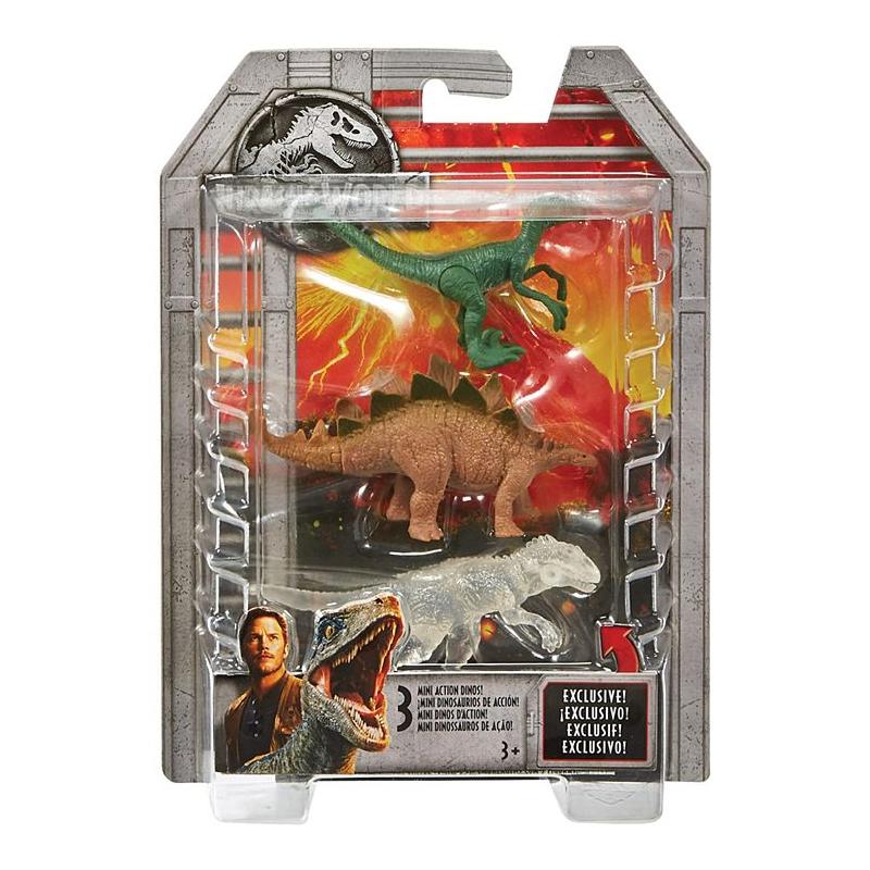 Jurassic World Mini Dino 3-Pack
