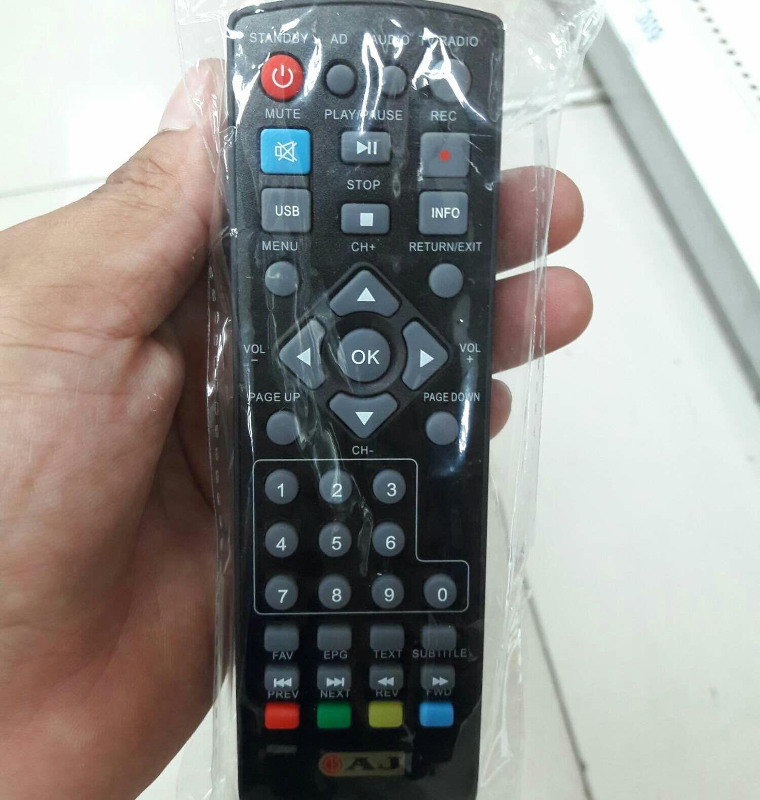 รีโมทกล่องดิจิตอลเอเจ AJ  DVB-90 / DVB-93