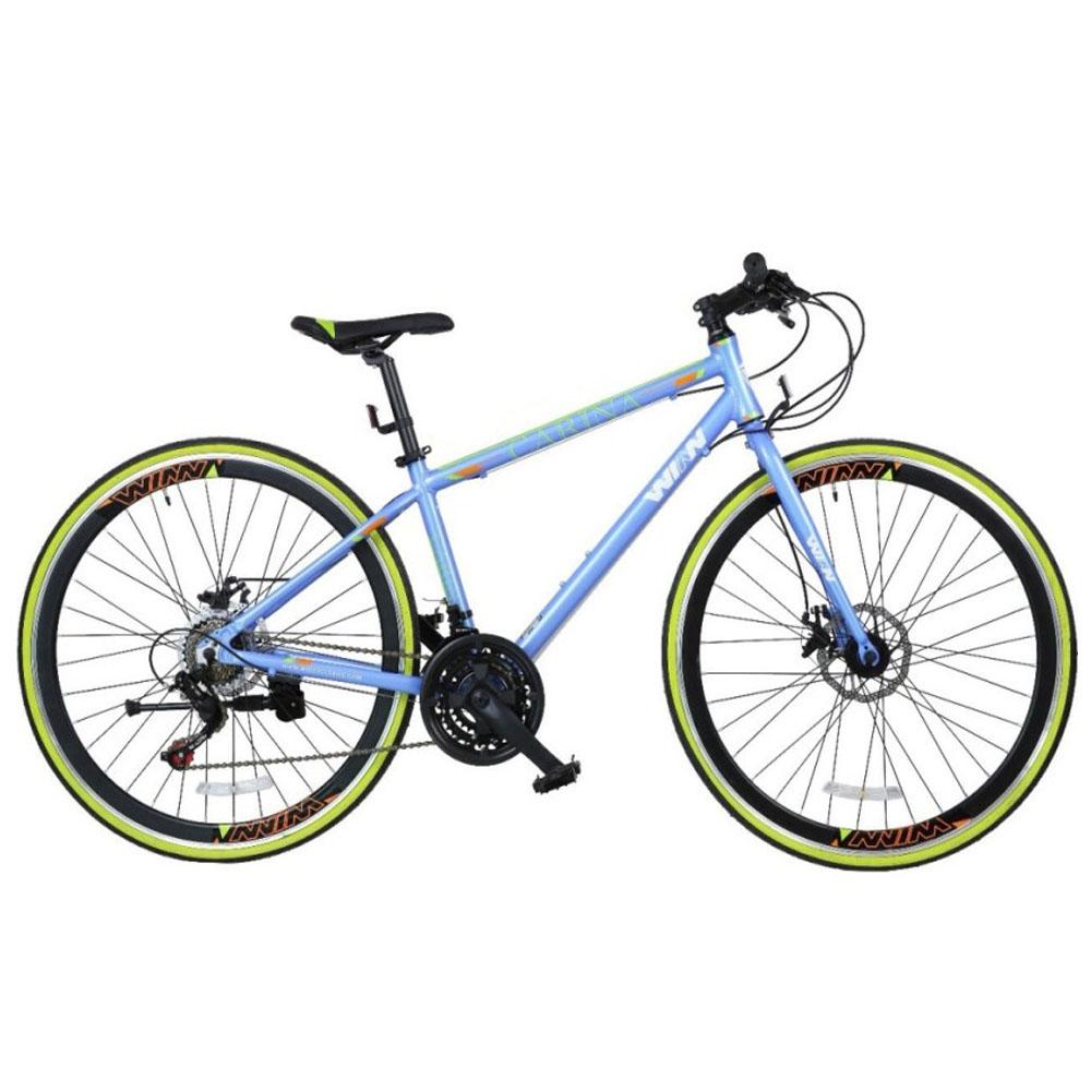 WIN จักรยานเสือภูเขา จักรยานไฮบริด CARINA (Blue)