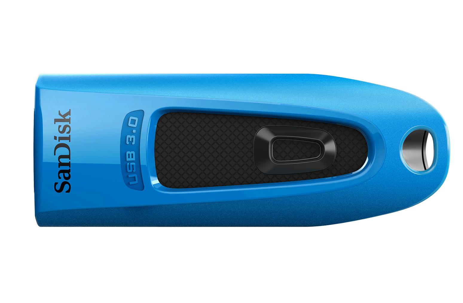 SanDisk Ultra USB 3.0 Flash Drive CZ48 32GB USB3.0 Blue stylish sleek design 5Y ( แฟลชไดร์ฟusbFlash Drive )