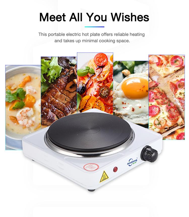 High Quality 1500 W Electric Hot Plate เตาไฟฟ้าเอนกประสงค์ สำหรับประกอบอาหาร / ชาบู - สุกี้