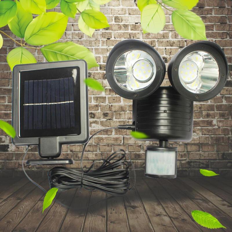 PREMIUM PRODUCT Solar Lamp 22 LED Motion Sensor Security Light Outdoor Bright Spot Light Case