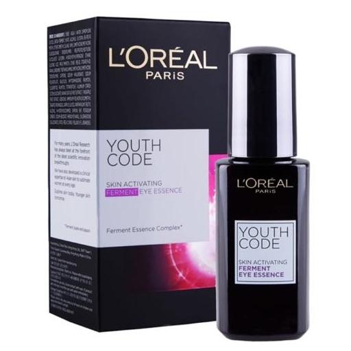 L'Oreal Youth Code Eye Essence 20ml. ลอรีอัล ยูธ โค้ด อาย เอสเซนส์ บำรุงผิวรอบดวงตาไขรหัสลับสู่ความอ่อนเยาว์