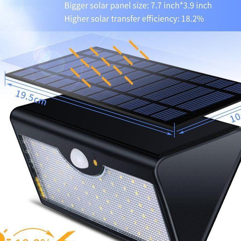 60 LED SOLAR MOTION SENSOR LIGHT โคมไฟโซล่าเซล ตรวจจับความเคลื่อนไหว เปิด/ปิดไฟอัตโนมัติ ชาร์จไฟด้วยพลังงานแสงอาทิตย์ ขนาด 60 LED ความสว่าง 1300 Lumens แบตเตอรี่ 7800 mAh 60 LED SOLAR MOTION SENSOR LIGHT โคมไฟโซล่าเซล ตรวจจับความเคลื่อนไหว เปิด/ปิดไฟอัตโนมัติ ชาร์จไฟด้วยพลังงานแสงอาทิตย์ ขนาด 60 LED ความสว่าง 1300 Lumens แบตเตอรี่ 7800 mAh