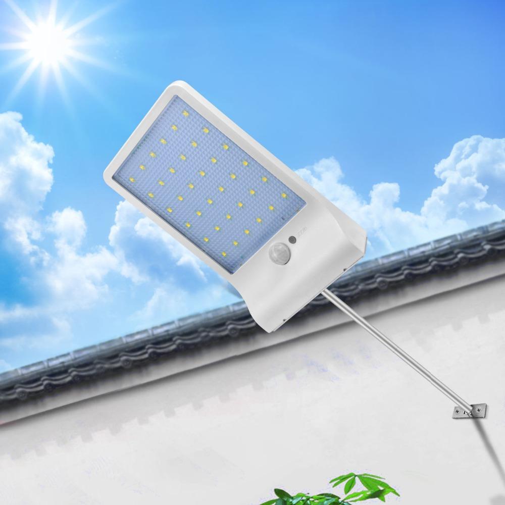 Solar light ไฟติดผนัง+สวน พลังงานแสงอาทิตย์36 LED + Motion sensor