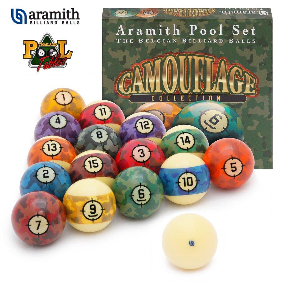 Aramith Camouflage Ball Set ราคา 9,500 บาท*ส่งฟรี