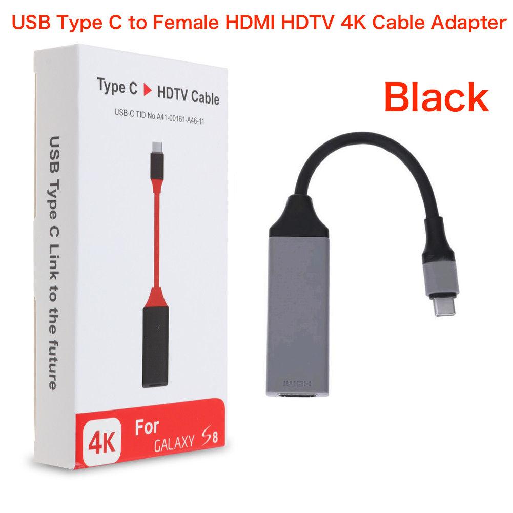 USB3.1 Type C to HDMI 4K*2K HDTV Adapter Cable For Macbook Pro and Samsung Galaxy S8