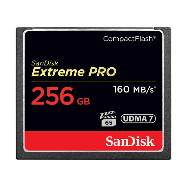 Sandisk Extreme Pro Compact Flash Card 1067X 160MB/s 256GB