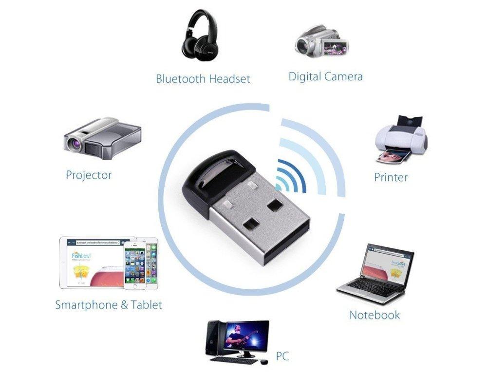 Avantree USB Bluetooth 4.0 Adapter for PC อุปกรณ์ รับ-ส่ง สัญญาณบลูทูธ เชื่อมต่อ 2 อุปกรณ์พร้อมกัน สำหรับคอมพิวเตอร์ รุ่น DG40S / Wireless Dongle, for Stereo Music, VOIP, Keyboard, Mouse, รองรับ Windows 8 ขึ้นไป