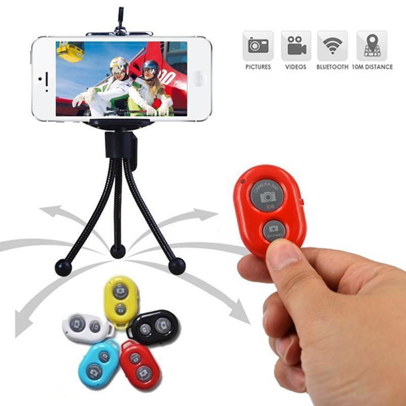 รีโมทถ่ายรูปเซลฟี Wireless Bluetooth Remote Control Shutter Button For Phone Selfie Stick Monopod