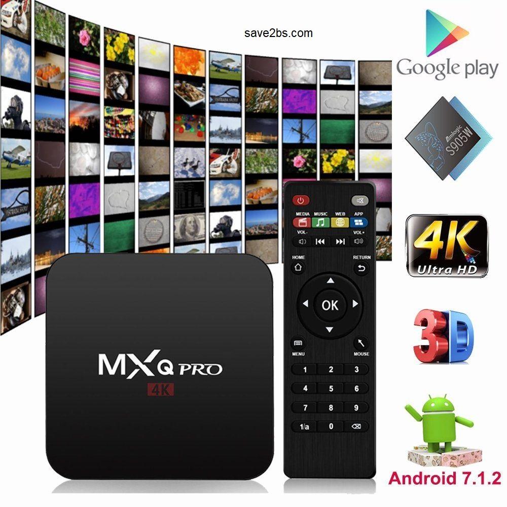  มุกดาหาร กล่อง MXQ Pro Smart Box Android 5.1 Amlogic S905 4K Quad Core 64bit 1GB/8GB by Egreat (สีดำ)