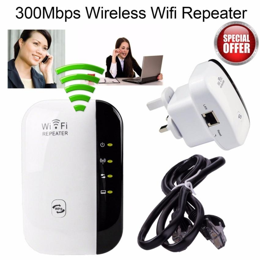 ใหม่ล่าสุด! ของแท้! มีรับประกัน!!! ตัวรับสัญญาณ WiFi ตัวดูดเพิ่มความแรงสัญญาณไวเลส Wifi Repeater 300Mbps