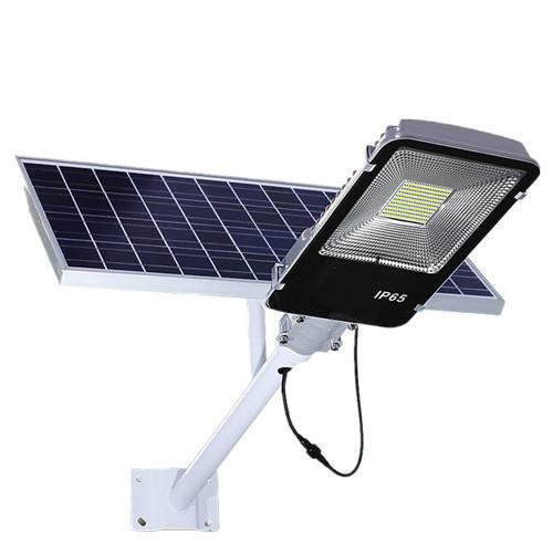 SOLAR LED STREET LIGHT โคมไฟถนนโซล่าร์เซลล์ กำลังไฟ 100 วัตต์ พร้อมขายึดแผงโซล่าร์และขายึดเสาไฟ และรีโมทคอนโทรล รุ่น SOLAR-AB-100 โคมไฟ โคมไฟโซล่าเซล โคมไฟติดผนัง โคมไฟถนน โคมไฟโซล่าเซลล์ โซล่าเซล โซล่าเซลล์ Solar Cell