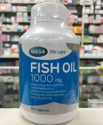 Mega We Care Fish Oil 1000mg 100tab