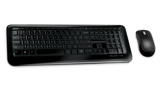 Microsoft Keyboard + Mouse HW Desktop 850 Wireless Optical