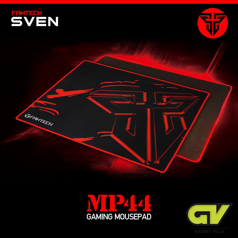 FANTECH รุ่น MP44 Gaming Mousepad Control Edition แผ่นรองเมาส์ แบบคอนโทล สำหรับ เล่น เกมส์ ขนาด 44x35cm(สีดำ/แดง)