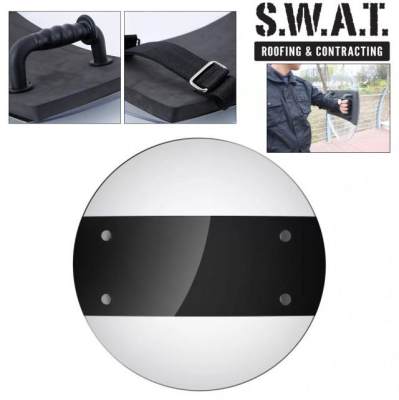 SWAT SHIELD โล่กลม โปร่งใส โล่ตำรวจ Police ทหาร Soldier ปราบจลาจล
โล่กันดาบซามูไร ทนทาน โล่ป้องกัน การโจมตี โล่ขีปนาวุธ ใช้รักษา ความปลอดภัย Security
AGAINST ATTACK BB Gun บีบีกัน