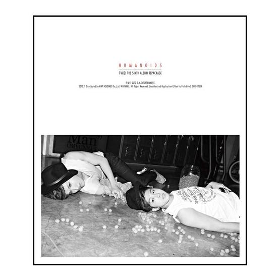 CD TVXQ! The 6th Album Repackage Humanoids