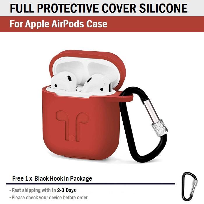 เคส ยางซิลิโคน ป้องกัน กรอบ AirPods 1 2 - Protective Silicone Cover for Apple AirPod Charging Case