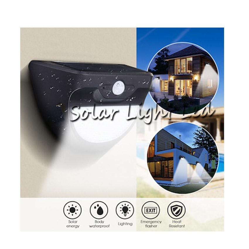 Solar light motion sensor 37LED  ไฟติดผนังโซล่าเซลล์พลังงานแสงอาทิตย์ มี3โหมดทำงาน 2400mah