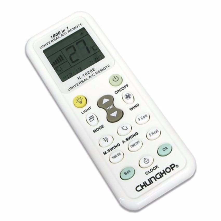 BOBO SHOP  รีโมทแอร์ รวมรุ่น Universal A/C Remote (White)