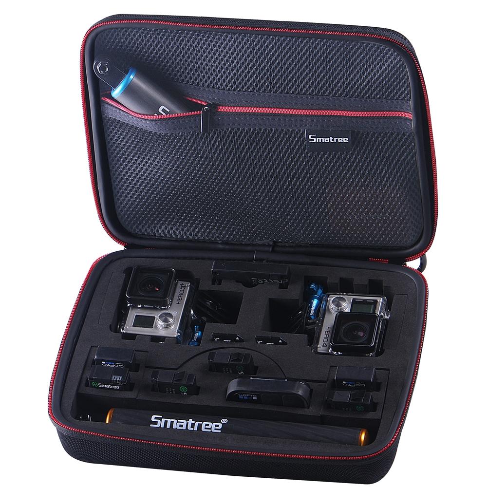 Smatree G260SL Carrying Case for Gopro Hero 7/6/5/4/3+/3/2/1/Gopro Hero 2018(Cameras and Accessories NOT included)