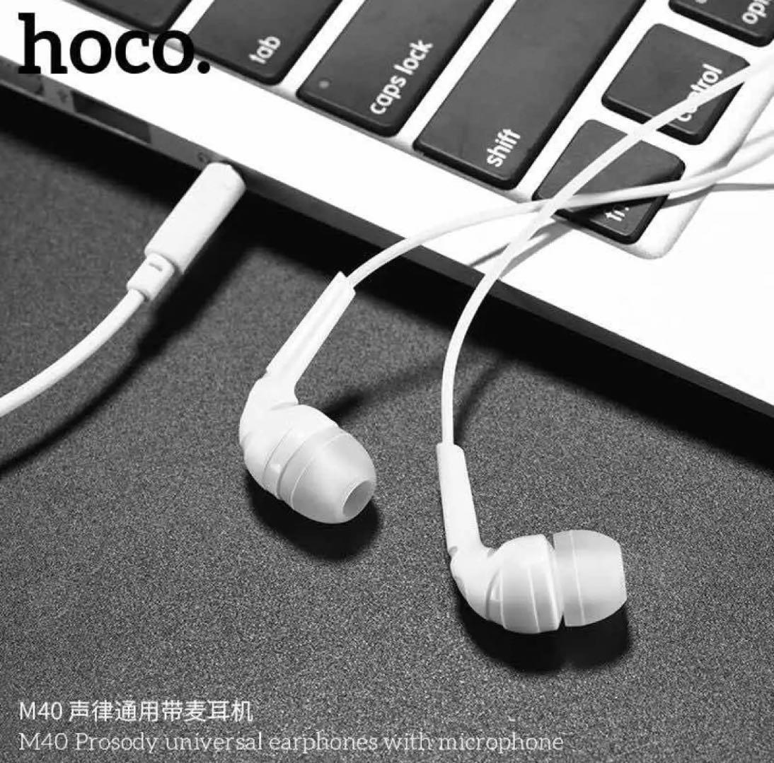 หูฟัง Hoco M40 หูฟังsmall talk พร้อมไมค์ Prosody universal earphones with microphone