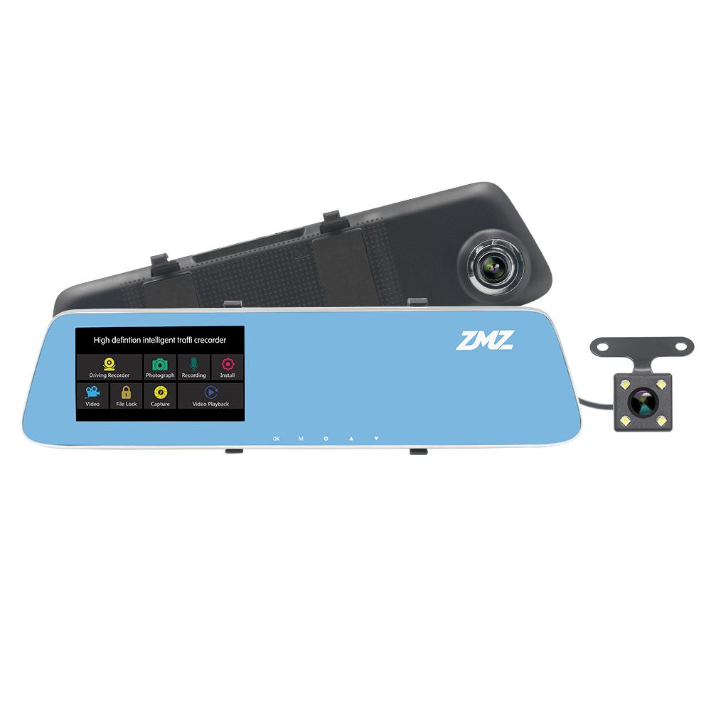 Car Camera ระบบจอสัมผัส รุ่นใหม่ล่าสุด Z907 starlight night vision รุ่นใหม่กลางคืนสว่างชัดพิเศษ(โครเมียม)