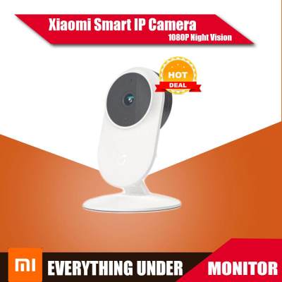 กล้องวงจรปิด Xiaomi MiJia 1080P Smart IP Camera FULL HD เปิดได้หลายจอ Cloud Server Remote control IOS/Android - White
