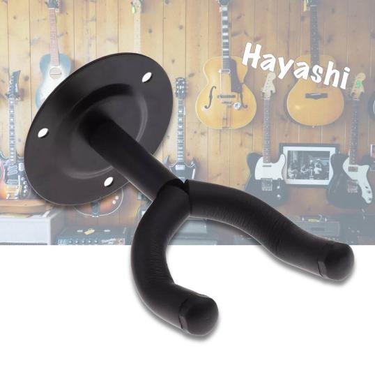 Hayashi -  ที่แขวนผนัง กีตาร์และเครื่องสายอื่น ๆ  [ สีดำ ]