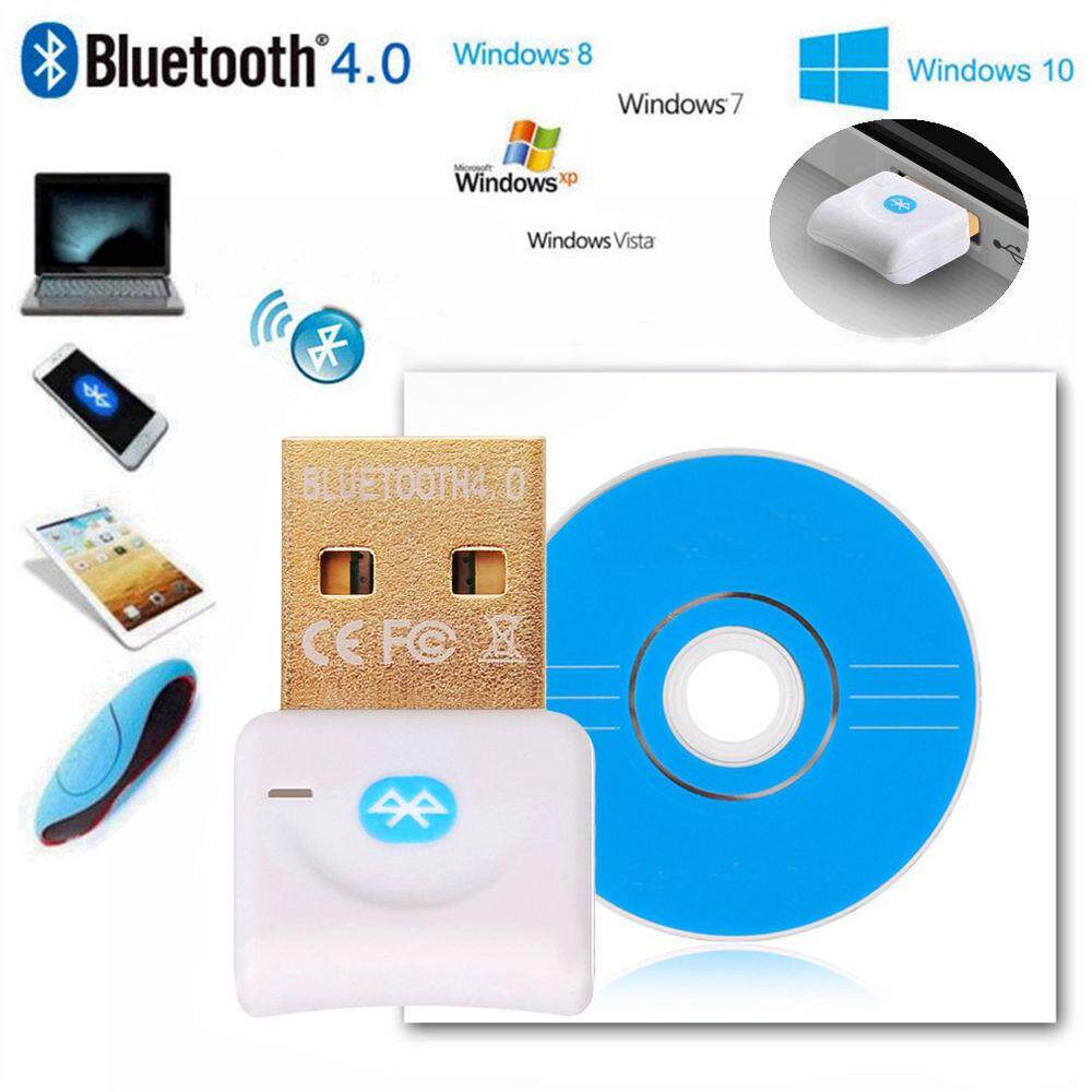 Mini USB Bluetooth Adapter V4.0 Dual Mode High Speed Wireless Bluetooth Dongle CSR 4.0 USB 2.0/3.0 For Windows 10/8/7/Vista/XP รุ่น MG1001 (Black)