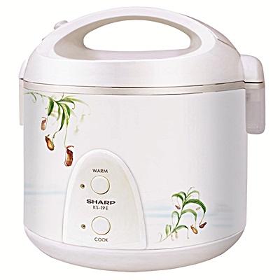 Sharp หม้อหุงข้าวอุ่นทิพ ชาร์ป 1.8 ลิตร รุ่น KS-19E **ของแท้ ประกัน 3 ปี Sharp หม้อหุงข้าวอุ่นทิพ ชาร์ป 1.8 ลิตร รุ่น KS-19E **ของแท้ ประกัน 3 ปี