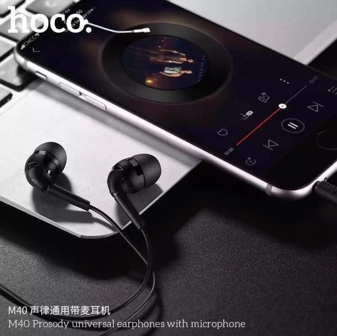 หูฟัง Hoco M40 หูฟังsmall talk พร้อมไมค์ Prosody universal earphones with microphone