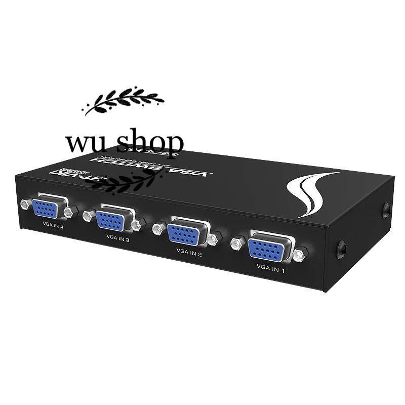 VGA Switch SELECTED 4port เข้า4ออก1จอ MT-VIKI 4 Ports 4-In 1-Out VGA switch