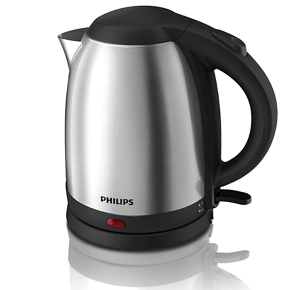 Philips กาต้มน้ำไฟฟ้า รุ่น HD9306 1.5 ลิตร - Metallic silver Philips กาต้มน้ำไฟฟ้า รุ่น HD9306 1.5 ลิตร - Metallic silver