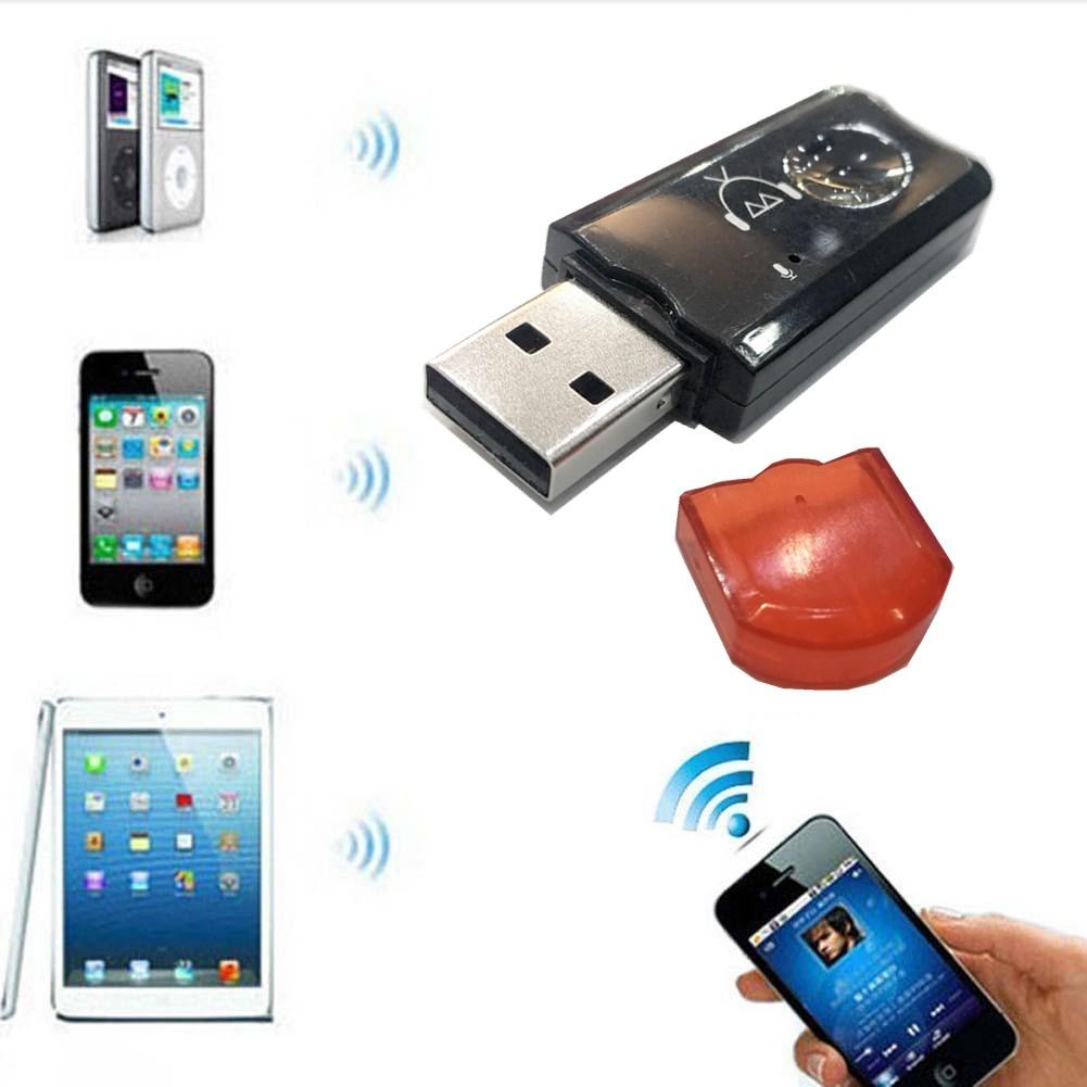 บลูทู ธ ไร้สาย USB Wireless Bluetooth Dongle Streaming Car Music Receiver Adapter for U Disk data transfer for home audio system